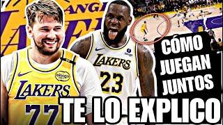  ¡¡¡ESTO ES IMPARABLE!!!  LUKA DONCIC y LEBRON JAMES en LAKERS  CÓMO JUEGAN? TE LO EXPLICO | NBA