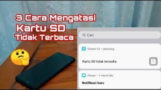 Cara Mengatasi Kartu SD Tidak Terbaca atau Error