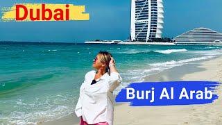 Дубай. Отель Burj Al Arab Jumeirar. Самый известный и пафосный отель в мире.