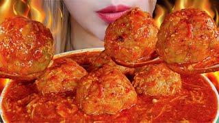 ASMR ️SEBLAK BAKSO URAT MERCON PEDAS SPICY BEEF MEATBALL INDONESIAN STREET FOOD