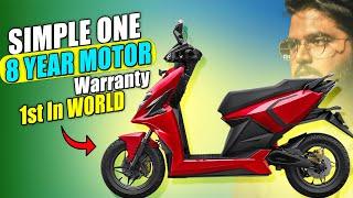 1st Company To Give 8 Year Motor Warranty ! Simple One Electric Scooter ! Electric Scooter