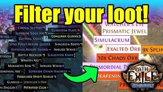 Loot Filters in PoE #1: Introduction and Installation