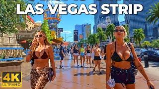 Las Vegas Strip Sunday Walk - August 2024