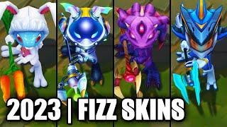 ALL FIZZ SKINS SPOTLIGHT 2023 | League of Legends