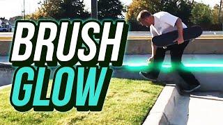 FCPX Brush Glare Scribble Glow Effect Blotter Tutorial - Also, a skateboard tail slide.