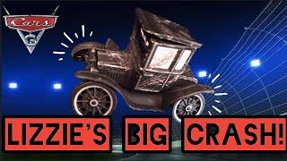 Disney Pixar Cars 3 | Lizzie's Big Crash Diecast Remake