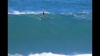 Kai Lenny Foil Surfing Jaws Peahi Maui  2018 SONY 4K