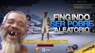 FREE FIRE TESTE SOCIAL #3 : ME FINGI DE POBRE E DEPOIS FICARAM SURPRESO! ‹ Magro Tv ›