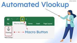 Automated VLOOKUP with macro button