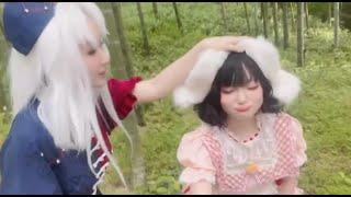 tewi being taught by lunarians【Touhou Cosplay】