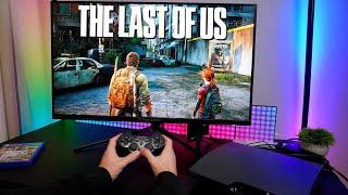 THE LAST OF US - A PS3 Classic On 32" 240Hz Gaming Monitor | POV Impression |