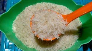 ASMR RAW BASMATI RICE AETING SOUNDS makan beras mentah porsi banyak suapan FULL