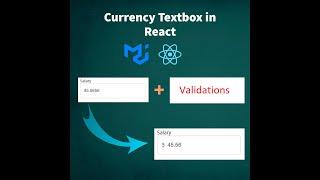 Creating your own react currency input component