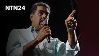 Maduro da por hecho que María Corina Machado se va de Venezuela: "Está preparando sus maletas"