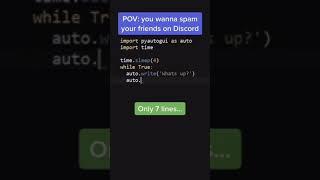 How to make a discord bot in python | Python Shorts