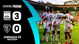 Resumo: U. Leiria 3-0 Ac. Viseu - Liga Portugal SABSEG | sport tv