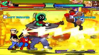 NICK54222 MUGEN: Team Marvin the Martian VS Team Balrog