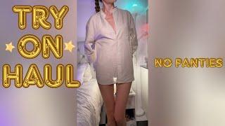 TRY ON HAUL | TRANSPARENT CLOTHES | SEE THROUGH | ALMOST NAKED P.6