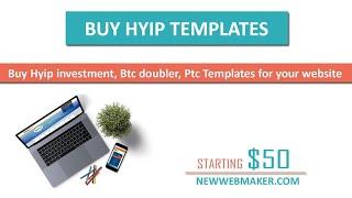 Buy Hyip Templates | Buy Hyip Website | Buy Hyip Scripts