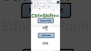 Superscript, Subscript with short command ||#shorts