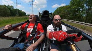 Ariel Atom 4 passenger ride acceleration faces...part1