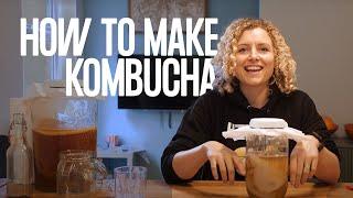 How to Make Kombucha at Home (with Emma!)  | Hip Pop