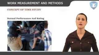 WORK MEASUREMENT AND METHODS