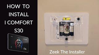 Lennox IComfort S30 step by step installation with EIM module