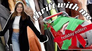 THRIFT WITH ME | Holiday Trends 2021/2022 & BEST thrift trip so far!