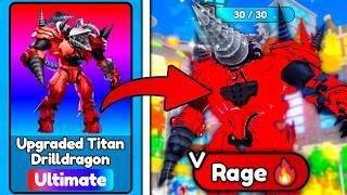 NEW DRILL UPDATE  ULTIMATE DRAGON IS OP  - Roblox Toilet Tower Defense