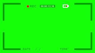 Camera Recording - No Copyright Green screen Video | Camera Recording Green screen Background Video