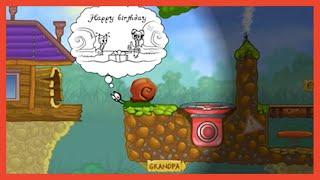 Snail Bob - GRANDPAS B'DAY GamePlay - HD