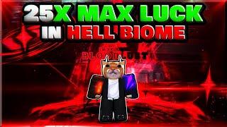 Using 25X MAX LUCK HEAVENLY 2 For BLOODLUST | Sols RNG Era 7