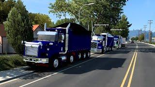 AMERICAN TRUCK SIMULATOR CONVOY WITH JAMAICAN TRUCKS