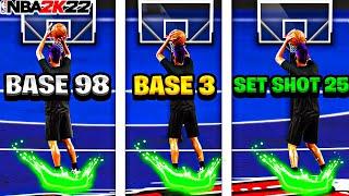 BEST CUSTOM JUMPSHOTS for EVERY BASE in NBA 2K22!! BEST JUMPSHOT IN NBA 2K22!!!