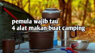 4 Alat Masak dan Makan untuk Camping, Lebih Praktis