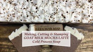 Making Creamy MOCHA MINT LATTE CP Soap W/ Organic Coffee & Goat Milk ️ ! | Ellen Ruth Soap