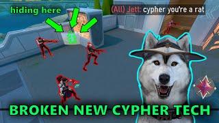 NEW Sneaky Cypher Strategy in VALORANT