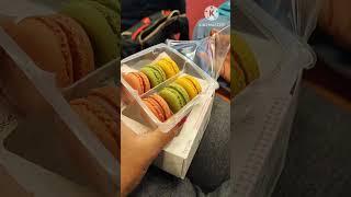 Travel vlog 2 | Paris airport | macarons |#macaron #paris