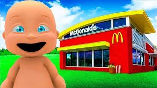 Baby Goes To McDonalds!