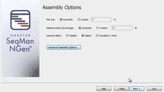 DNASTAR - Illumina Reference Guided Genome Assembly