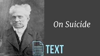 Schopenhauer: On Suicide | TEXT ONLY