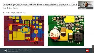 Comparing DC/DC conducted EMI Simulation with Measurement Results