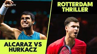 Carlos Alcaraz vs Hubert Hurkacz THRILLER! ‍ | Rotterdam 2025 Highlights