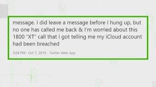 VERIFY: Apple Support is not making calls about your iCloud account being breached, beware of scam