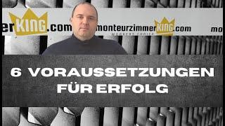 Die 6 Voraussetzungen für Erfolg in der Monteurzimmer Vermietung