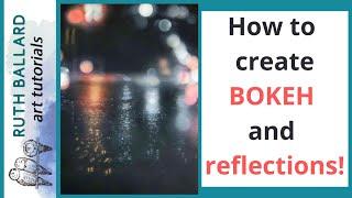 How to achieve a bokeh effect FAST!