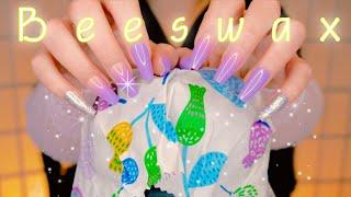 ASMR Hypnotic Beesxwax Wrap Deep Triggers For  Sleep 1 HR    (No Talking)