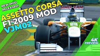 Assetto Corsa F1 2009 Mod VJM02 Released