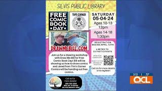 Silvis library to host Free Comic Book Day, drawing workshop on Saturday